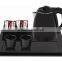 New Design Double Tea Kettle Set ,best Selling Hotel Kettle Tray Set