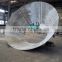 carbon steel conical dish head tank cone segment for large container