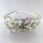 Spring style big pageant crystal flower crown