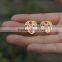 MUSE MN10061 Crystal Colorful Enamel Pendant Jewelry Set Wholesale
