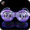 Wholesale Decoration Brand New Plastic Round Shaped Led Sunglasses