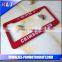 plastic license plate frame