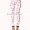 Abstract Stripe Skinny Jeans for women (LOTX164)
