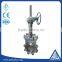 stainless steel manual bevel gear knife gate valve