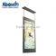Golden vertical hang double-faced different brightness digital signage