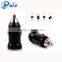 5V 1A bullet car charger ABS shell material car usb charger for cell phone/ipad single Port Car adapter