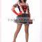 China Sexy Halloween Costumes wholesale sexy cosplay costume red heart queen costume