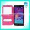Dual Window View Sleep/Wake Flip Cover Open Window leather case for Samsung Galaxy S5 I9600