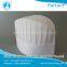 20cm height special white  round top cook cap with hook and loop