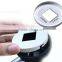 Kawachi 10X LED Lighted Metal Handle Magnifying Glass with Scale Handheld Magnifier Portable Loupe with LED Light