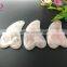 Chinese traditional physical therapy natual crystal amethyst jade stone guasha tools scrapping massager body massager