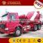 Famous brand SINOTRUK HOWO 6x4 mobile concrete mixer with pump