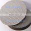 Sintered 5 10 60 100 micron stainless steel filter mesh