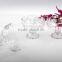 bowknot design glass salad bowl icecream glass cup icecream glass bowls