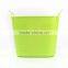 Useful basket plastic bucket with handle for home use