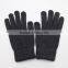 Wholesale Factory 100% Winter Long Warm Wool Felt Knitted Gloves