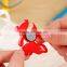 2015 Silicone Material Promotional Snowman Label Fridge Magnet Sticker