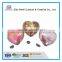 Gift Set Crackle Mosaic Iridescent Glass Hearts