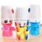 wholesale plastic cartoon toothbrush holder with gargle cup washing bathroom set