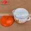 Hot selling enamel casserole / enamel cookware flower pot