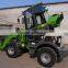 new type huizhong ZL-12 small wheel loader for sale HZM912 with bigger cabin space