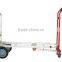 folding aluminium hand trolley with noseplate extension 4-in-1 hand truck