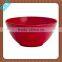 Customized Eco-friendly Feature and SGS certification round soup plastic melamine flower bowl