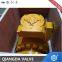 DIN/API flange forged Steel trunnion ball valve
