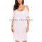 Lace prom dress women Summer Cold Shoulder Lace Tassel Loose Bohemian Beach Dress