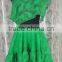 Yifusha high class women green dance wardrobe for sale QQ021