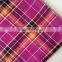 100% cotton yarn dyed plaid flannel fabric for men's shirt in winter