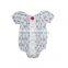 Summer Short Smocked Bubble Toddler Clothes Baby Rompers Custom Print Cotton Baby Romper