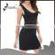 Mesh panel bodycon dress of 2015 hot selling fashion dress for women
