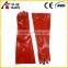 Anti-Oil Red Color PVC Coated Industrial Safety Hand Work Gloves
