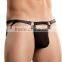 Hot Sale Sexy Mens Underwear Brief With Cross Strap Transpare Custom Band Brand Mens Boxer