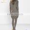 latest design Ladies Fancy long coat Grey Coat