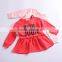 S33600W European Style Girl Child Fashion Autumn Cartoon Dress