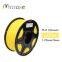 Yellow 1.75mm 3mm Plastic 3D Printing PLA Filament 1KG