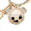 Wholesale Belt Fashion Accessories Gold Waist Chain Diamond Crystal Bear Studded Belts For Ladies