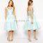 Wholesale Women Dresses Short Prom Dress White Sleeveless Puffy Prom dresses 2016