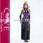 Girls Halloween Immortal Bride Sexy Purple Vampire Costume
