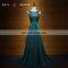 A17DL0026 O-neck Bright Sexy Lime Green Evening Dress Emerald Green Prom Dresses