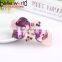 New Arrival Korean Style Flower Freach Barrette Clips with Rhinestone