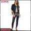 Custom Winter Latest Design Classic Black Pants Slim Fit Casual Lady Faux Leather Pants