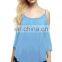 2016 BAIYIMO Latest Hot Sale Off Shoulder Women's Fancy Tunic Top Shirt
