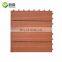 WPC garden swimming pool decoration deck DIY tiles 310*310mm wpc interlocking decking tiles