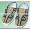 White Canvas Four-holes Shoes Slipper KB-AS010