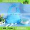 3pcs Silicone Cutlery Dinner Baby Feeding Set With Bib and Suction Bowl