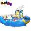 Cheap price inflatable water slide park with Swimming Pool water systerm