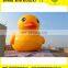 0.6mm PVC giant water inflatable duck float yellow in 46ft